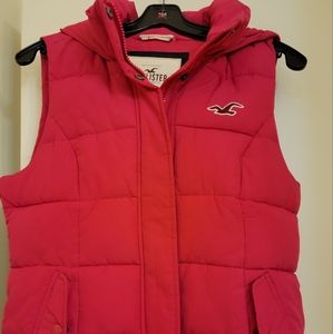 Hollister hooded vest